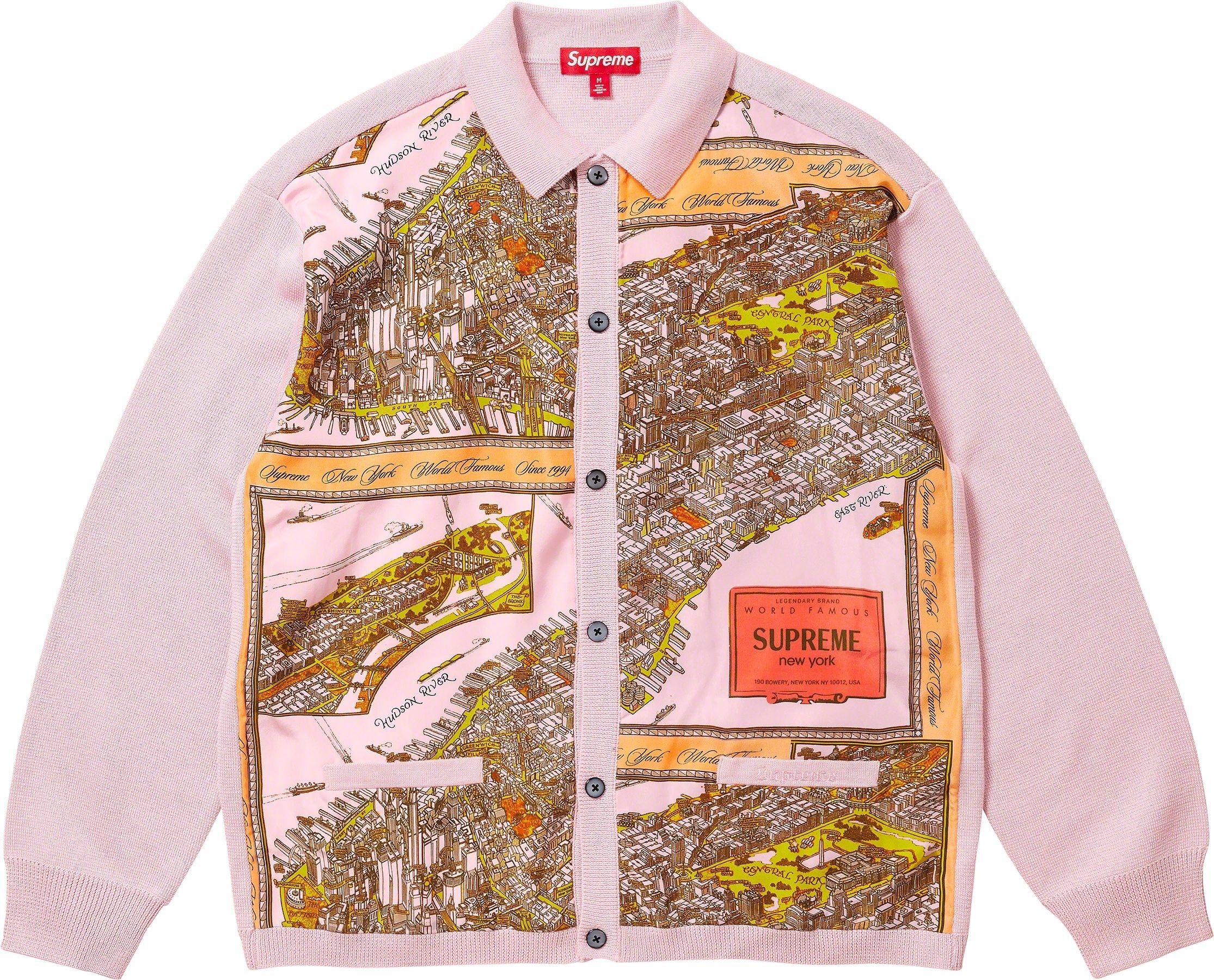 Silk Map Cardigan view 4